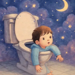 トイレに落ちてしまい、そこから出てきた夢