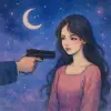 美女に銃を向ける夢