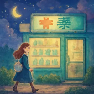 薬局の前を通り過ぎる夢