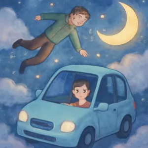 知らない男の人に首を刺されて好きな車校の先生が出てくる