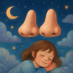 夢の中で鼻が二つに見えた夢
