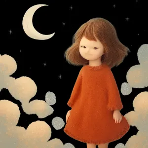 赤い服を着た夢