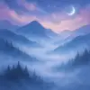 山に霧が立ち込めていた夢