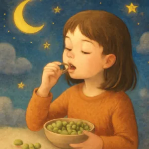 豆を食べる夢