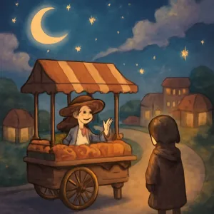 道路で物を売っている夢