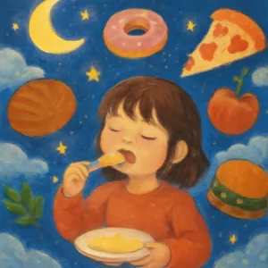 たくさん食べたのにお腹が空いた夢