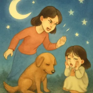 親が犬を叩く夢