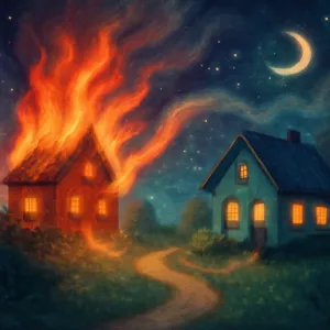 火事が別の家から自分の家に移ってくる夢