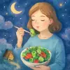 サラダを食べる夢