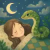 蛇が擬態している夢
