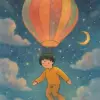 熱気球に乗っていて降りる夢