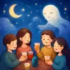 複数の人とお酒を飲む夢