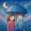 傘を二人で一緒に使う夢