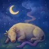 牛がヘビを踏みつぶして死ぬ夢