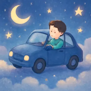 夫が車に乗っている夢